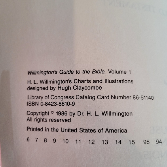 Vintage Willmington's guide to the Bible 2 volume Old and New Testament. - Picture 5 of 10